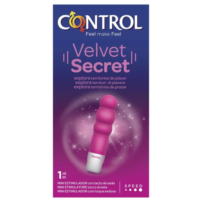 CONTROL - VELVET SECRET MINI ESTIMULADOR - Imagen 5