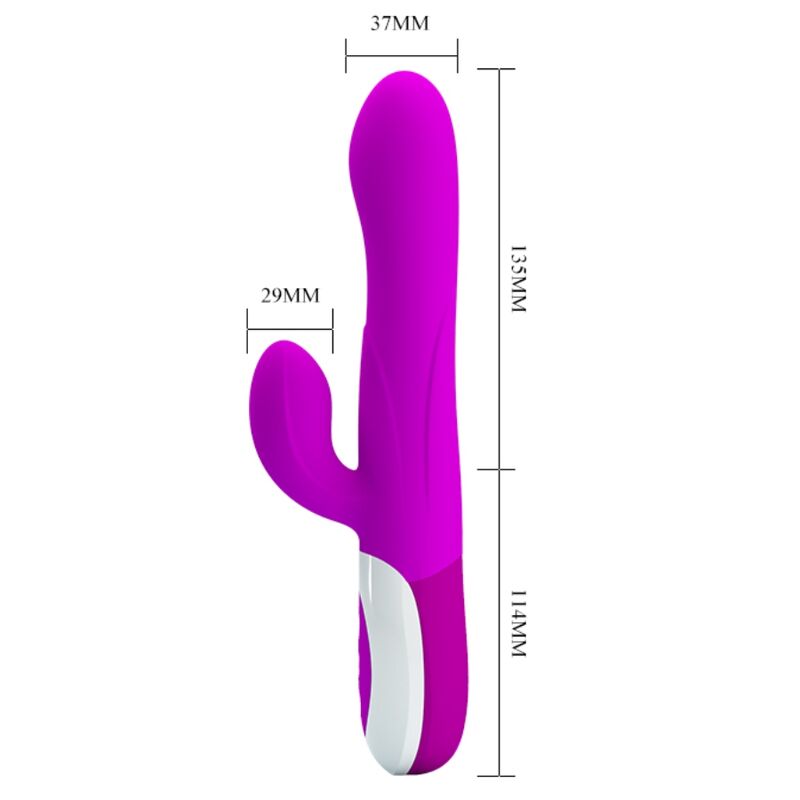 PRETTY LOVE - DEMPSEY VIBRADOR HINCHABLE RECARGABLE - Imagen 10