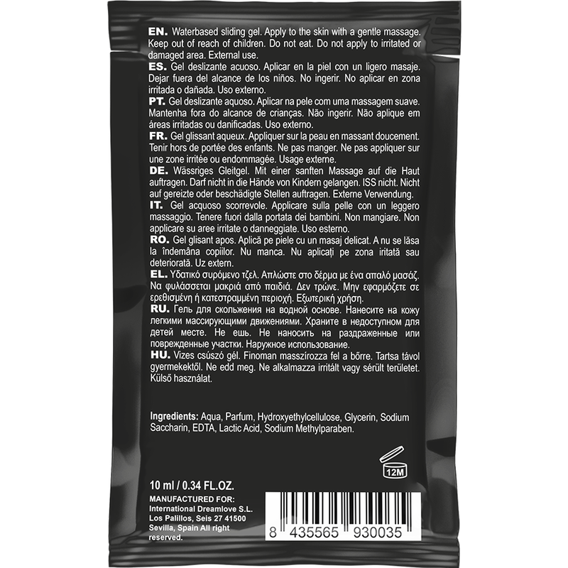 COQUETTE CHIC DESIRE - POCKET LUBRICANTE KISSABLE BASE AGUA FRESA 10 ML - Imagen 3