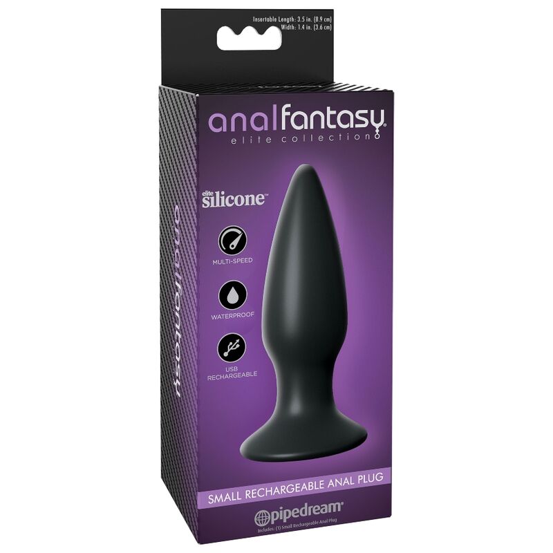 ANAL FANTASY ELITE COLLECTION - PLUG ANAL RECARGABLE PEQUEÑO - Imagen 4
