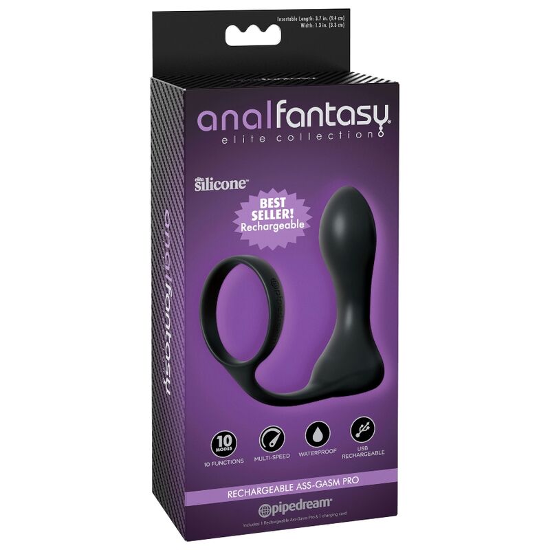 ANAL FANTASY ELITE COLLECTION - ASS-GASM PRO RECARGABLE - Imagen 3