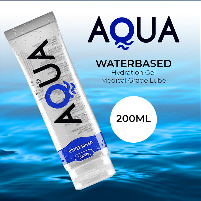 AQUA QUALITY - LUBRICANTE BASE DE AGUA 200 ML - Imagen 3