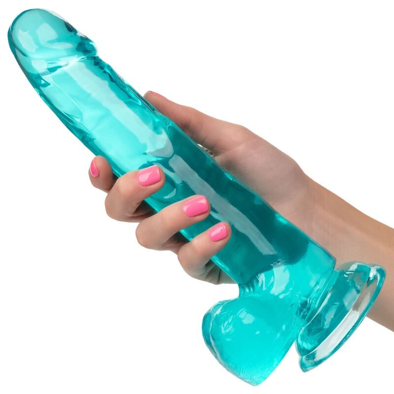CALEXOTICS - SIZE QUEEN DILDO AZUL 20.3 CM - Imagen 4