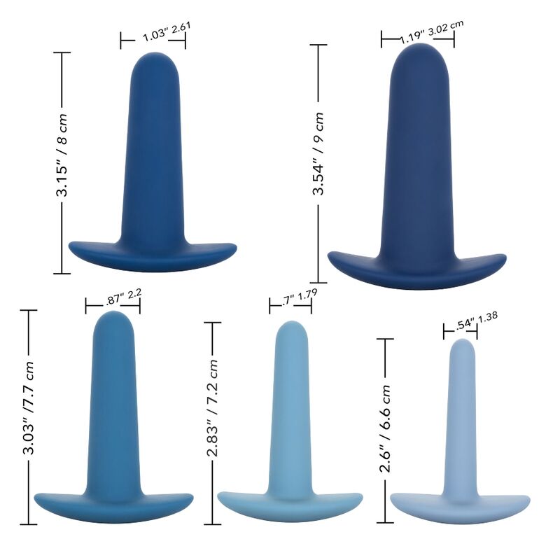 CALEXOTICS - WEARABLE ANAL TRAINING SET 5 PIECES - Imagen 4