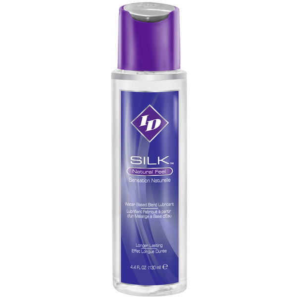 ID SILK - NATURAL FEEL WATER/SILICONE 130 ML - Imagen 3
