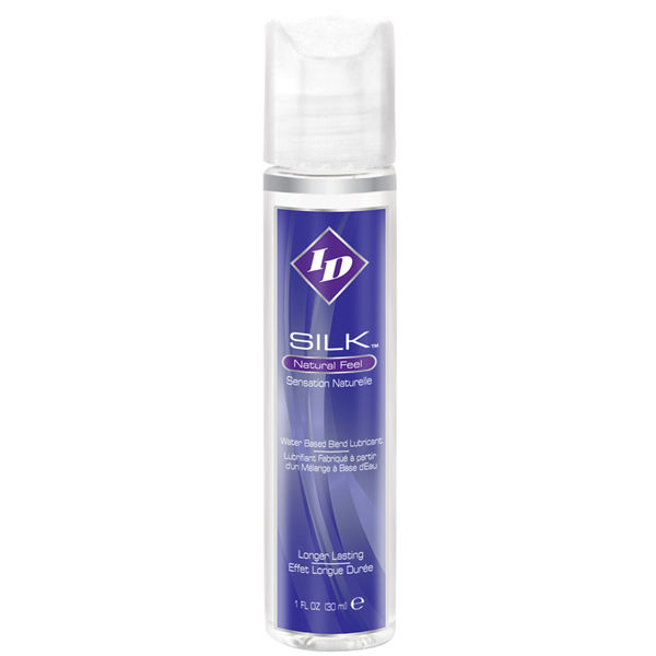 ID SILK - NATURAL FEEL SILICONE/WATER 30ML - Imagen 3