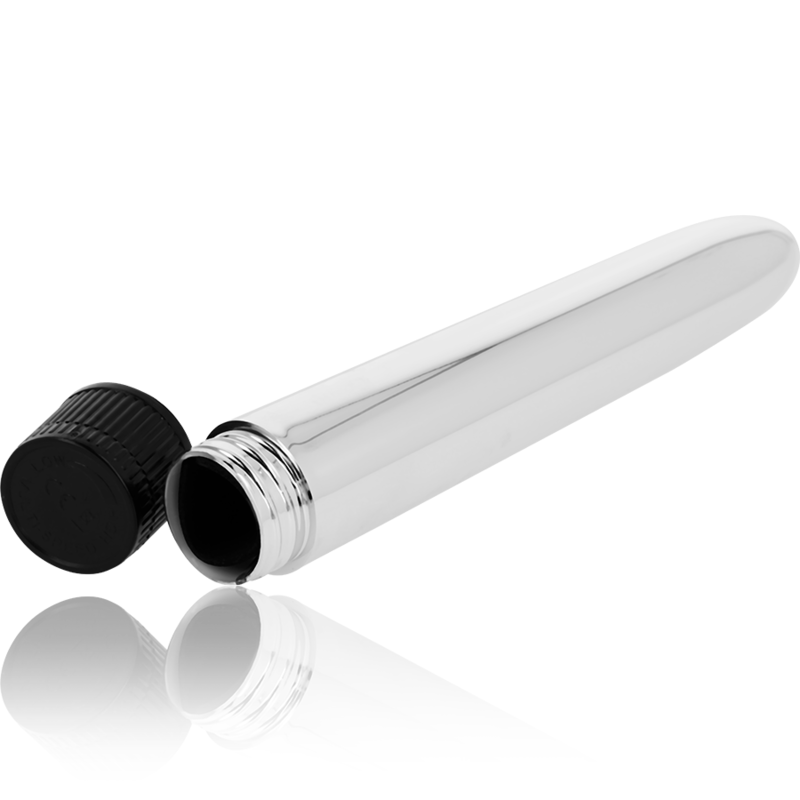 OHMAMA - VIBRADOR CLASICO SILVER 17.5 CM - Imagen 3
