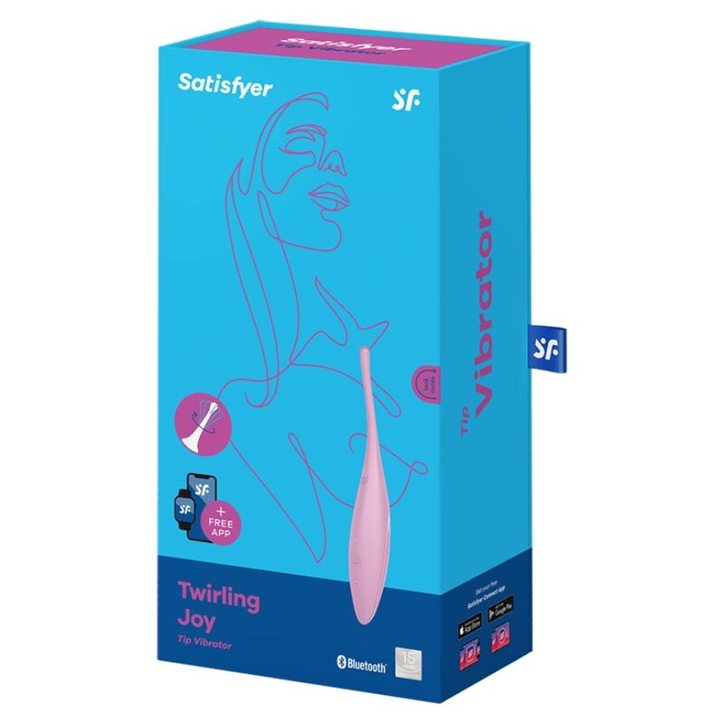 SATISFYER - TWIRLING JOY ESTIMULADOR CLITORIS ROSA - Imagen 5
