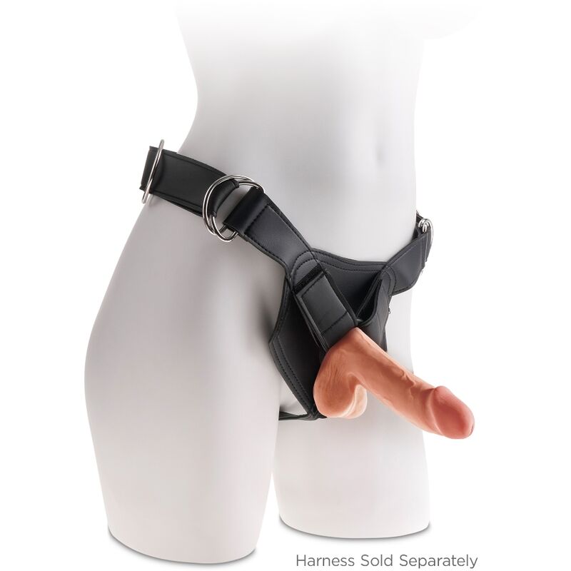 KING COCK - PLUS 3D DILDO CON TESTICULOS 17 CM - Imagen 5
