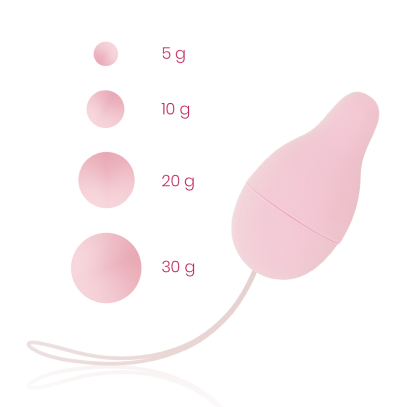 OHMAMA - DESARROLLADOR SUELO PELVICO KEGEL SISTEMA DE PESOS - Imagen 3