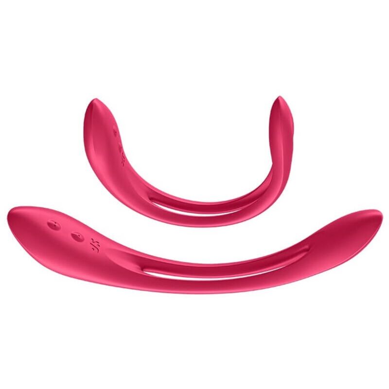 SATISFYER - ELASTIC JOY MULTI VIBRADOR ROJO - Imagen 4