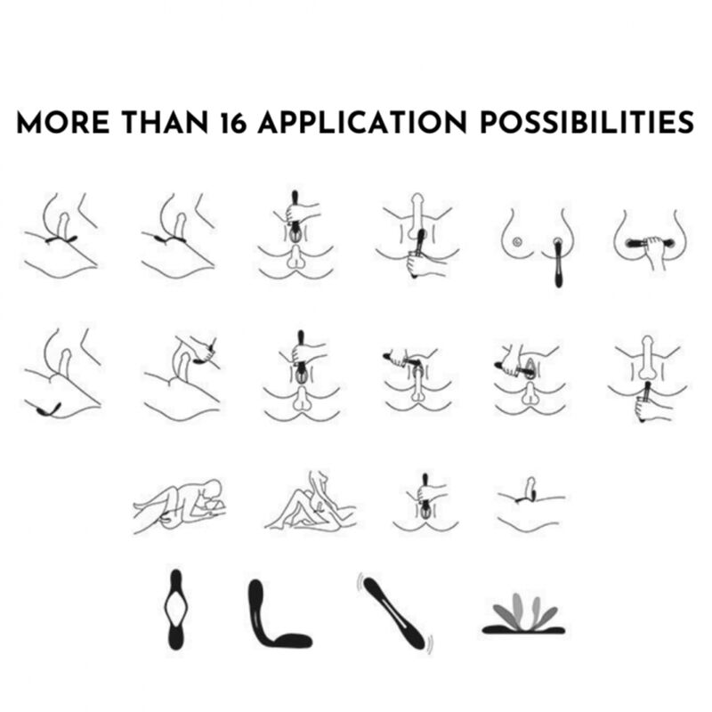 SATISFYER - ELASTIC JOY MULTI VIBRADOR ROJO - Imagen 6