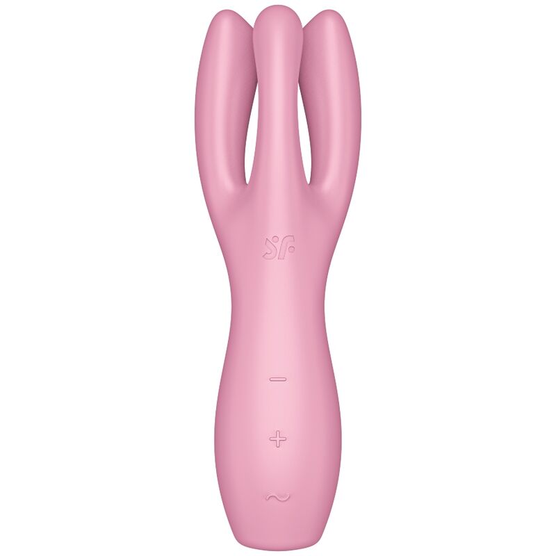 SATISFYER - THREESOME 3 VIBRADOR ROSA - Imagen 3