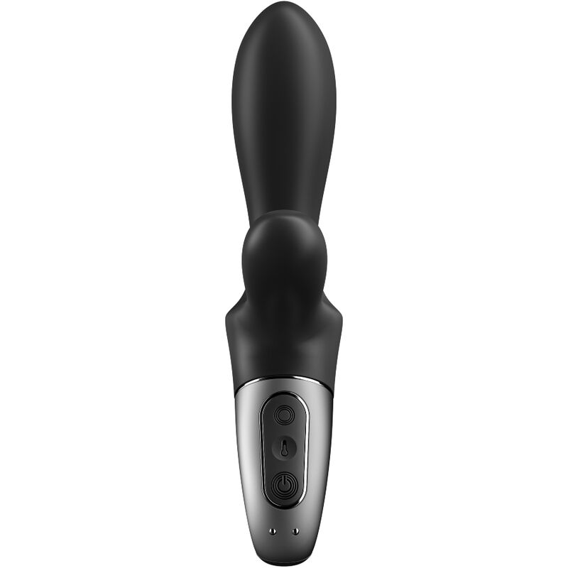 SATISFYER - HEAT CLIMAX+ VIBRADOR ANAL APP NEGRO - Imagen 4
