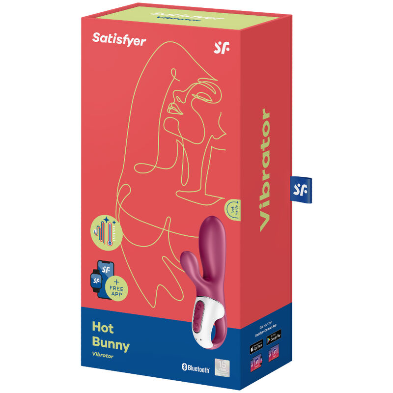 SATISFYER - HOT BUNNY VIBRADOR PUNTO G - Imagen 5
