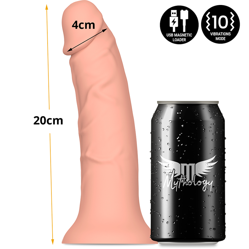 MYTHOLOGY - ASHER ORIGINAL DILDO M - VIBRADOR COMPATIBLE CON WATCHME WIRELESS TECHNOLOGY - Imagen 4