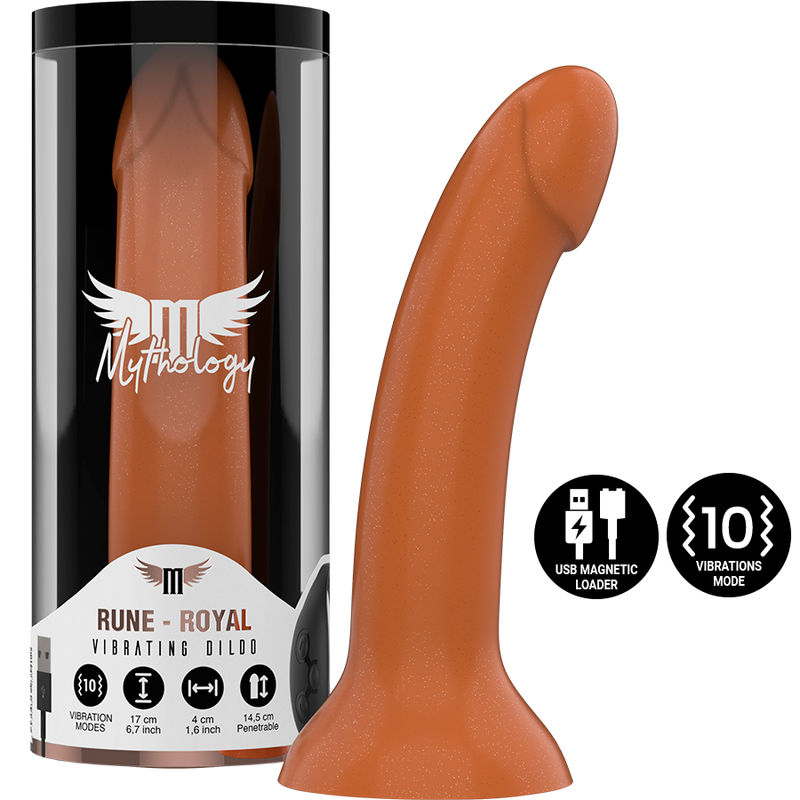 MYTHOLOGY - RUNE ROYAL DILDO M - VIBRADOR COMPATIBLE CON WATCHME WIRELESS TECHNOLOGY - Imagen 4