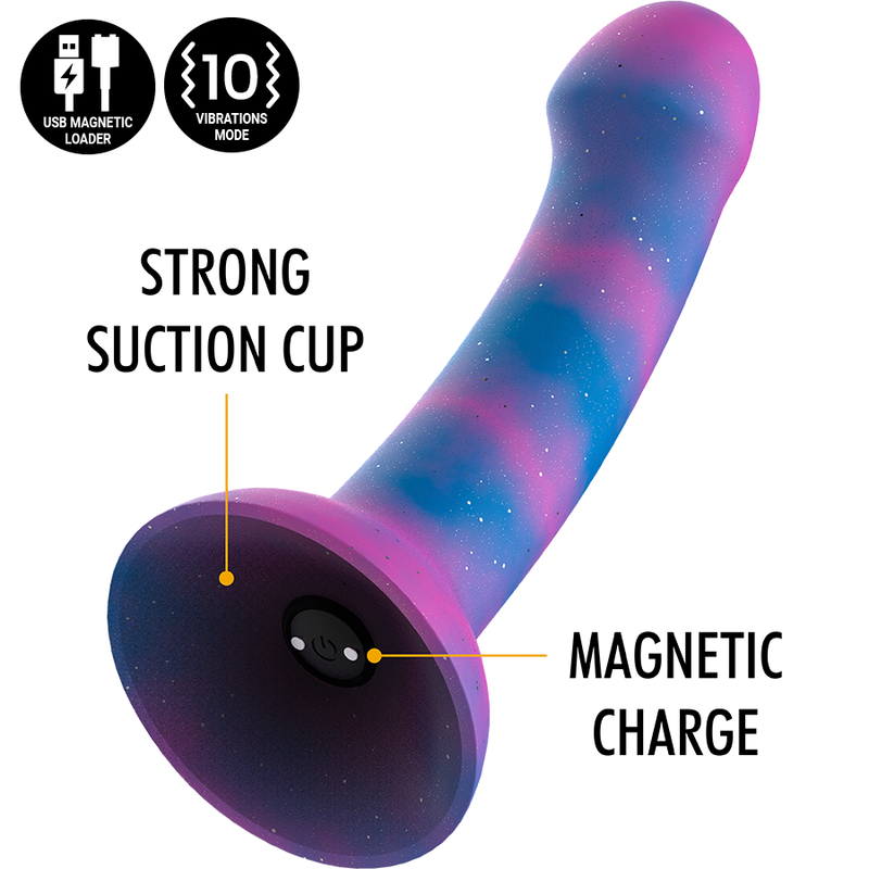 MYTHOLOGY - DION GALACTIC DILDO M - VIBRADOR COMPATIBLE CON WATCHME WIRELESS TECHNOLOGY - Imagen 6