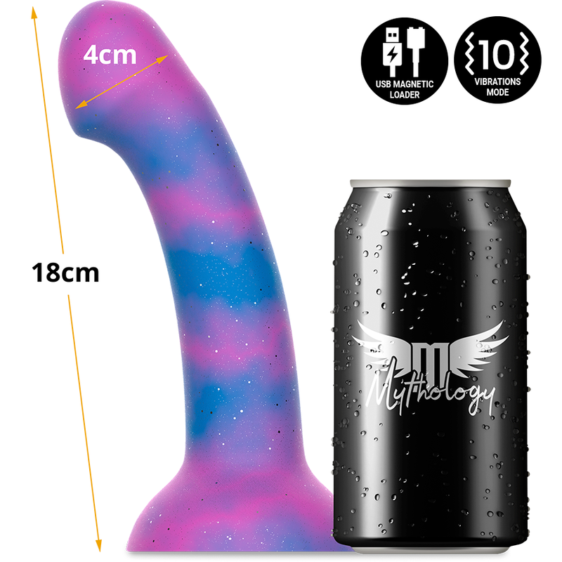 MYTHOLOGY - DION GALACTIC DILDO M - VIBRADOR COMPATIBLE CON WATCHME WIRELESS TECHNOLOGY - Imagen 4