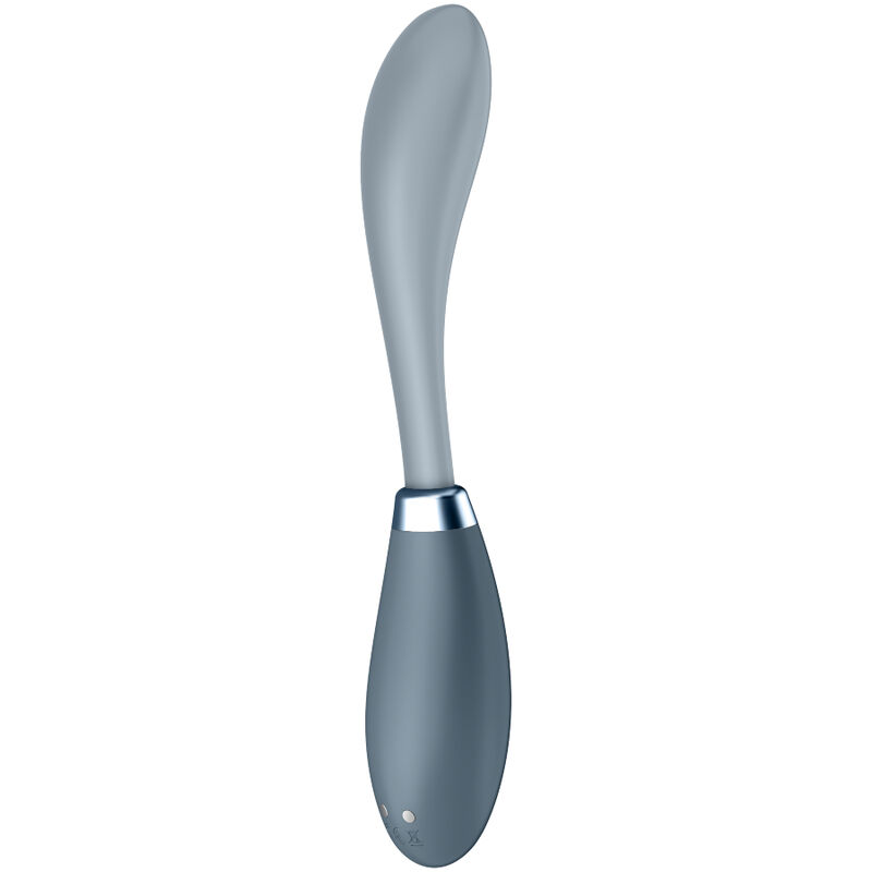 SATISFYER - G-SPOT FLEX 3 MULTI VIBRADOR GRIS - Imagen 4