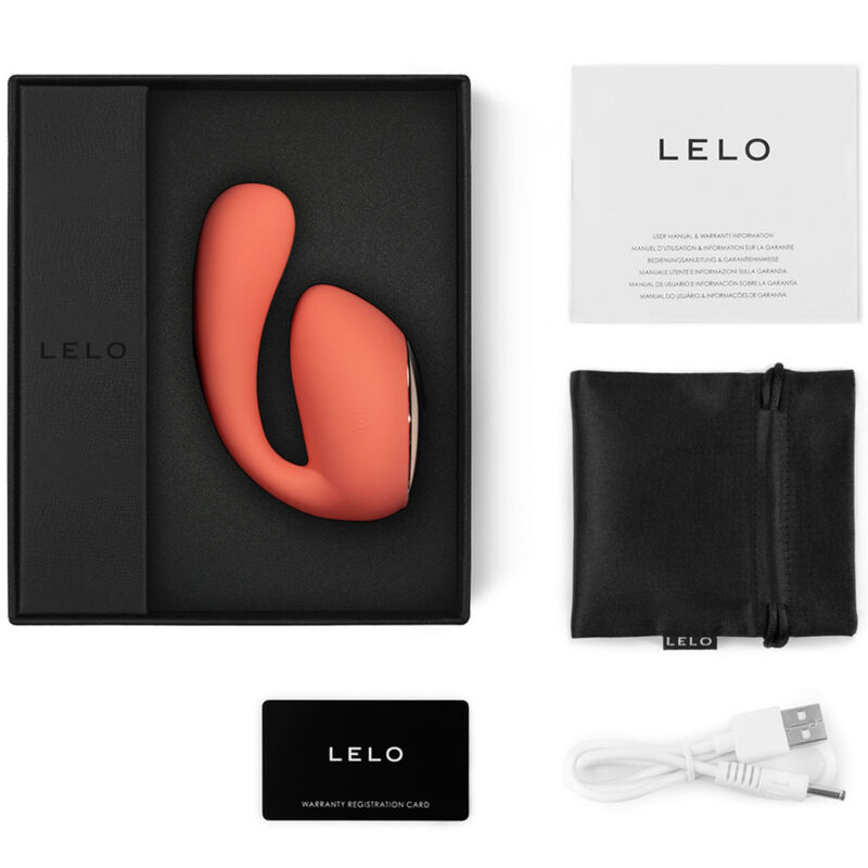 LELO - IDA WAVE MASAJEADOR PAREJAS CORAL - Imagen 4