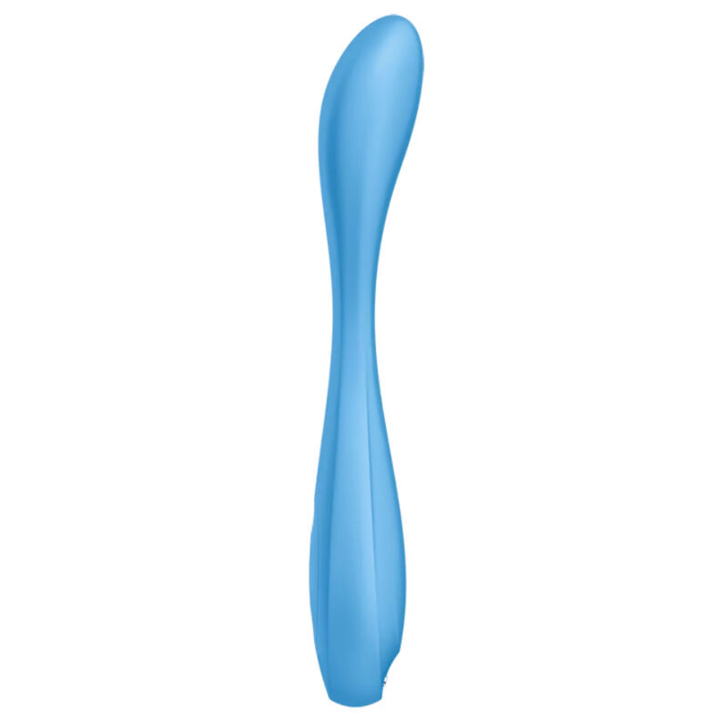 SATISFYER - G-SPOT FLEX 4+ MULTI VIBRADOR APP AZUL - Imagen 4