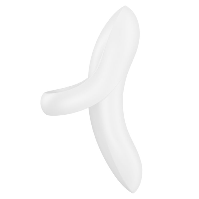 SATISFYER - BOLD LOVER DEDAL VIBRADOR BLANCO - Imagen 3