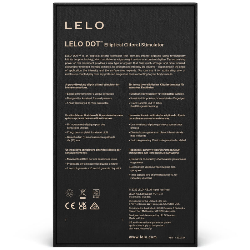 LELO - DOT ESTIMULADOR DE CLÍTORIS - VERDE AGUA - Imagen 5
