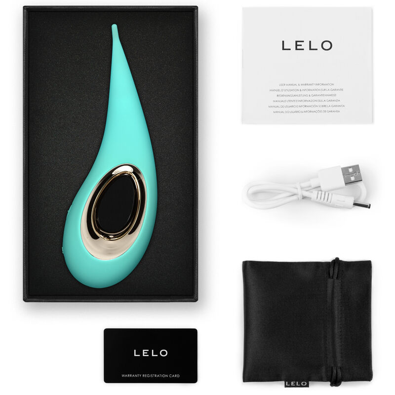 LELO - DOT ESTIMULADOR DE CLÍTORIS - VERDE AGUA - Imagen 4