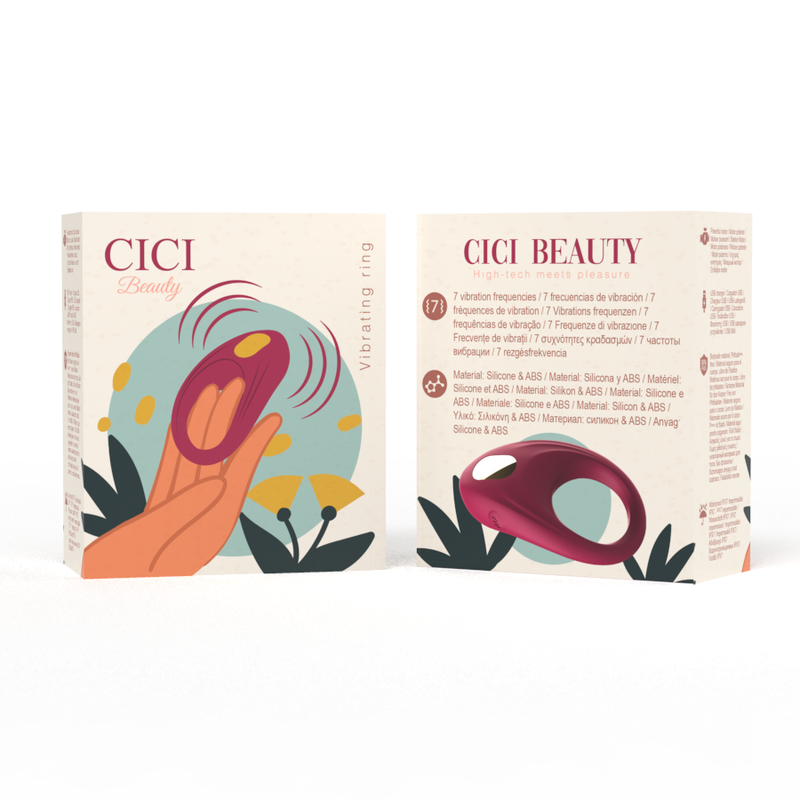CICI BEAUTY - PREMIUM SILICONE VIBRATING RING - Imagen 10
