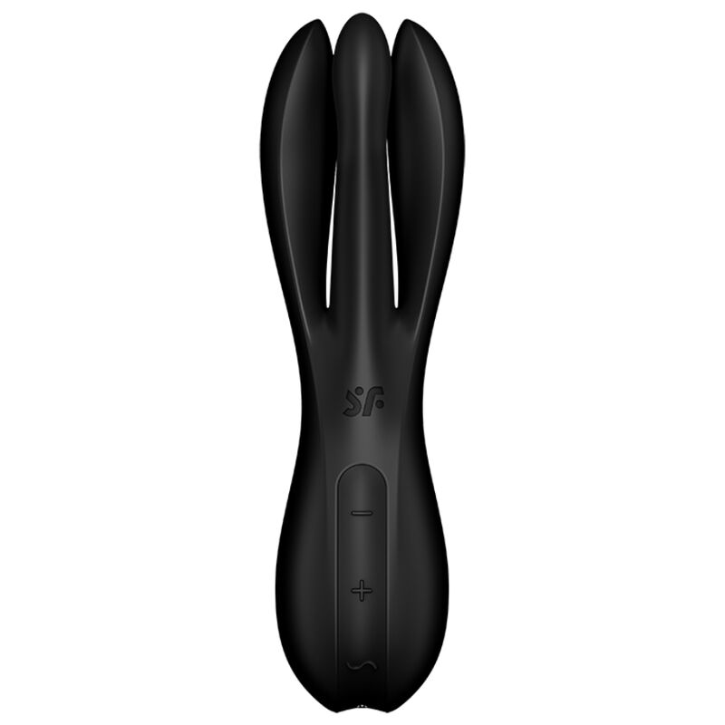 SATISFYER - THREESOME 2 VIBRADOR NEGRO - Imagen 3