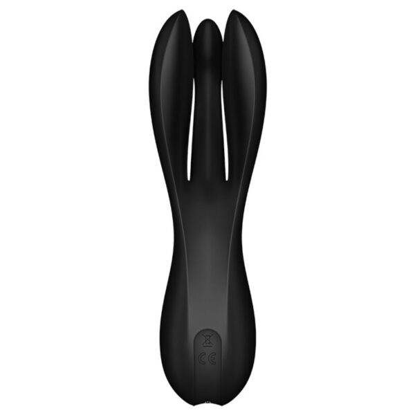 SATISFYER - THREESOME 2 VIBRADOR NEGRO - NEGRO