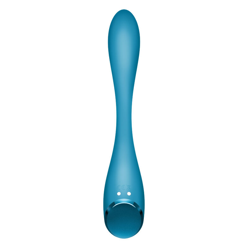 SATISFYER - G-SPOT FLEX 5 MULTI VIBRADOR AZUL - Imagen 5