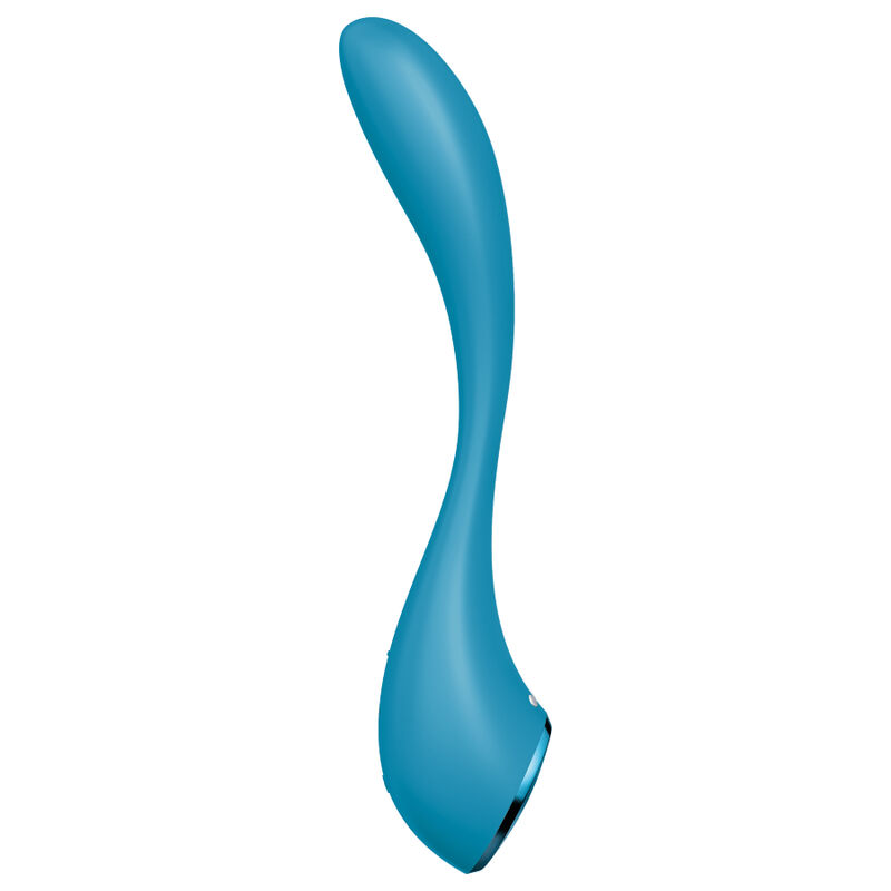 SATISFYER - G-SPOT FLEX 5 MULTI VIBRADOR AZUL - Imagen 4