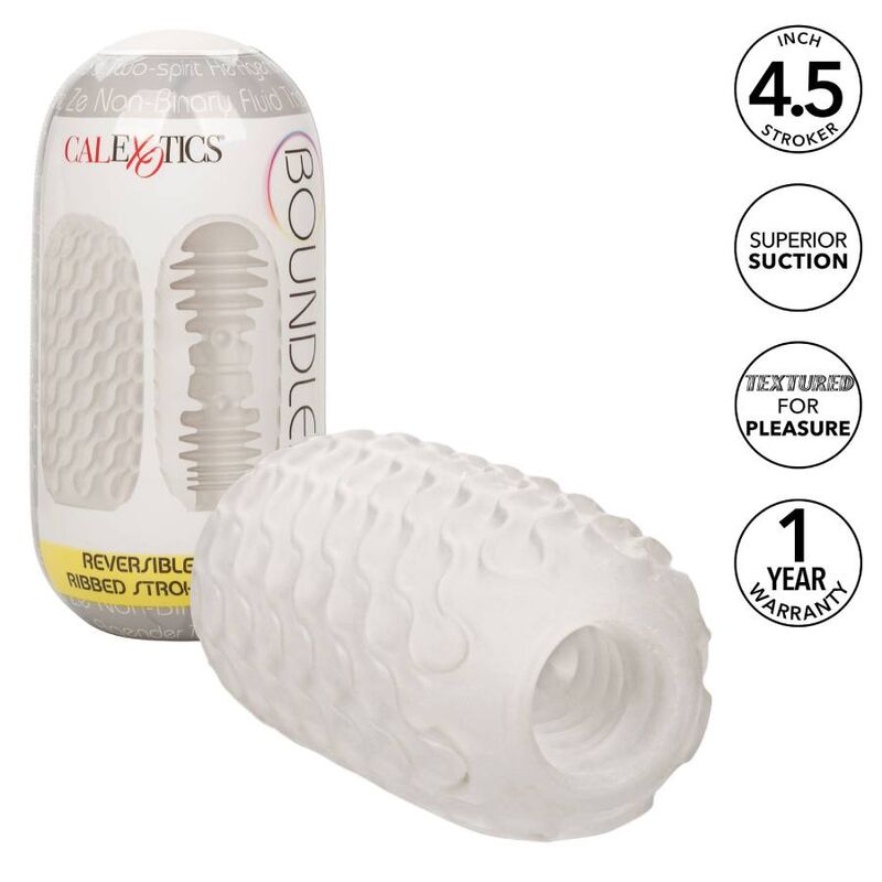 CALEXOTICS - REVERSIBLE RIBBED STROKER - Imagen 4