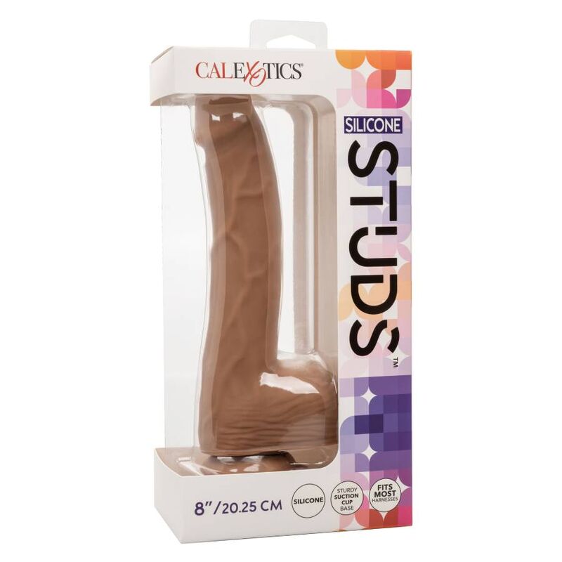 CALEXOTICS - SILICONE STUDS 20.32 CM BROWN - Imagen 12