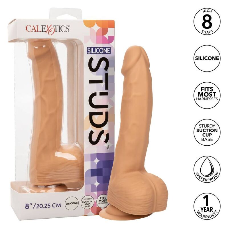 CALEXOTICS - SILICONE STUDS 20.32 CM SKIN - Imagen 3