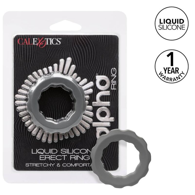 CALEXOTICS - ALPHA ERECT RING GRIS - Imagen 4