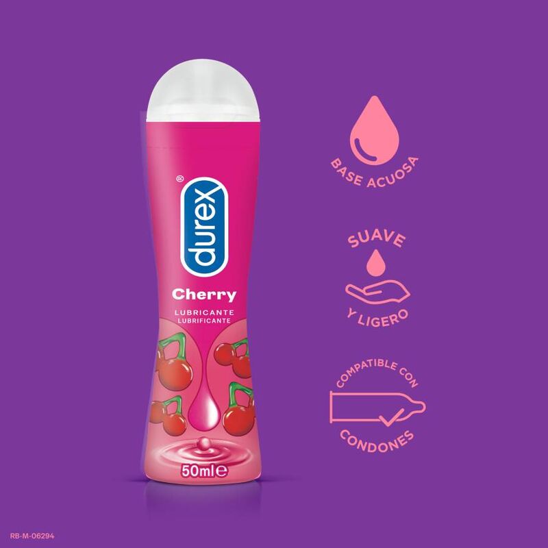 DUREX - LUBRICANTE PLAY CEREZA 50ML - Imagen 3