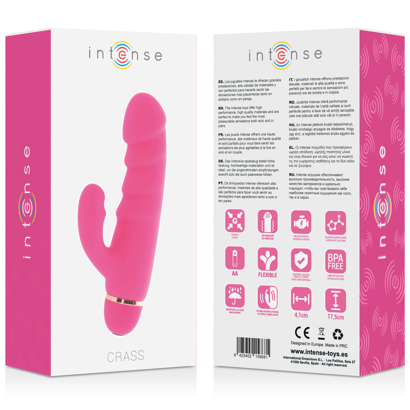 INTENSE - CRASS 20 SPEEDS SILICONE ROSA - Imagen 7