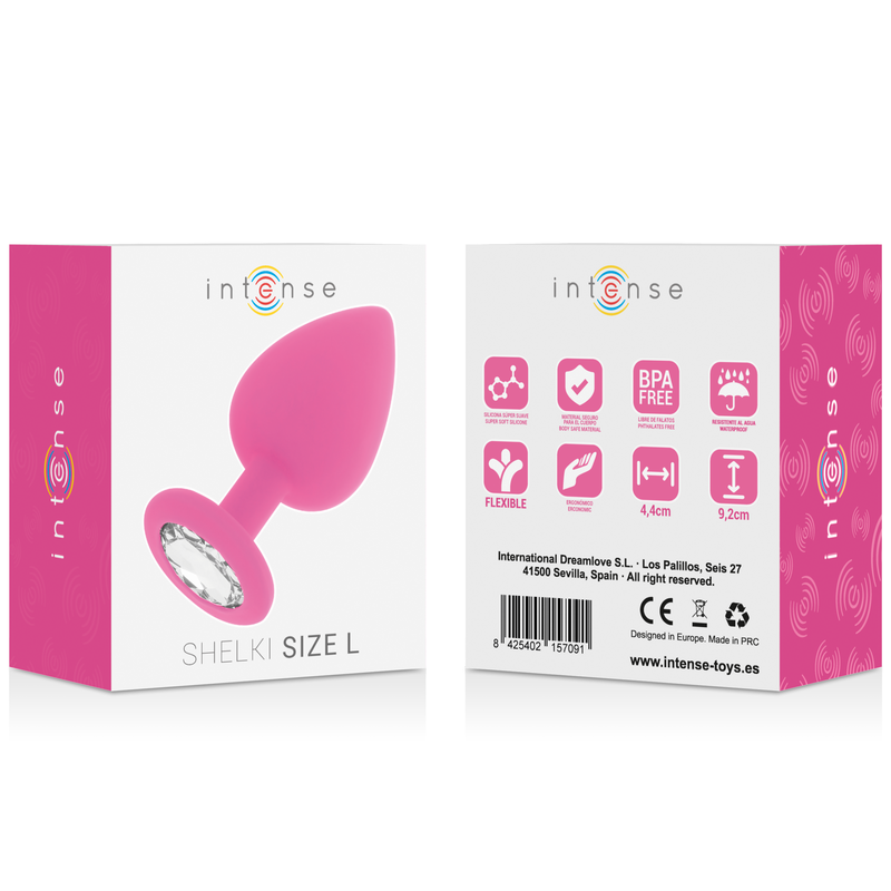 INTENSE - SHELKI L PLUG ANAL FUCHSIA - Imagen 7