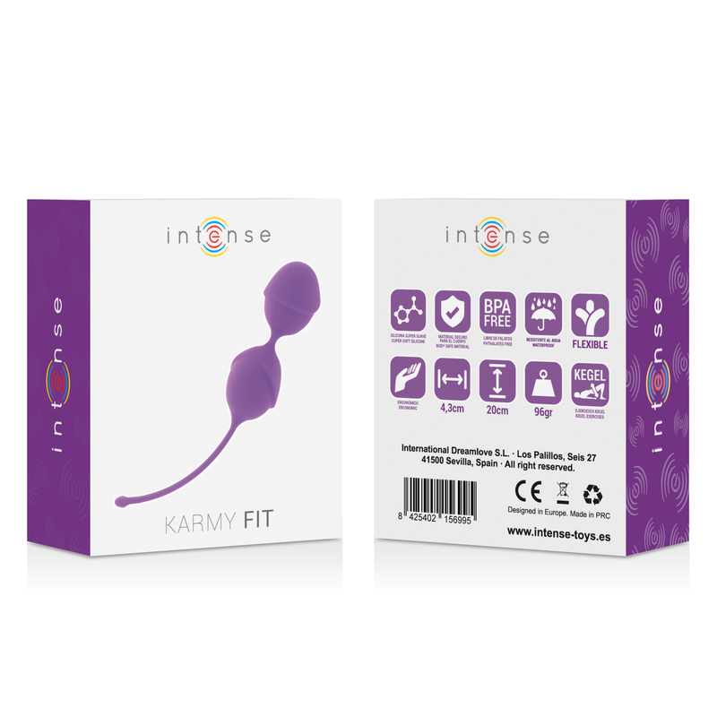 INTENSE - KARMY FIT KEGEL SILICONE LILA - Imagen 7