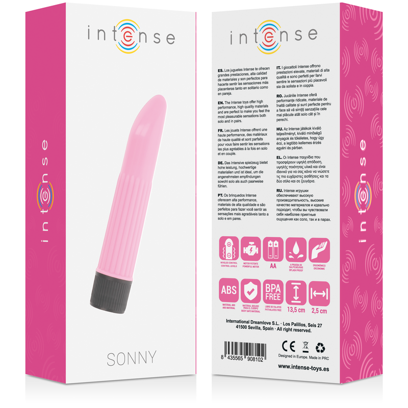 INTENSE - SONNY VIBRADOR ROSA - Imagen 5