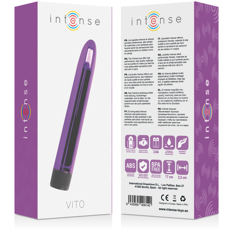 INTENSE - VITO VIBRADOR LILA - Imagen 5