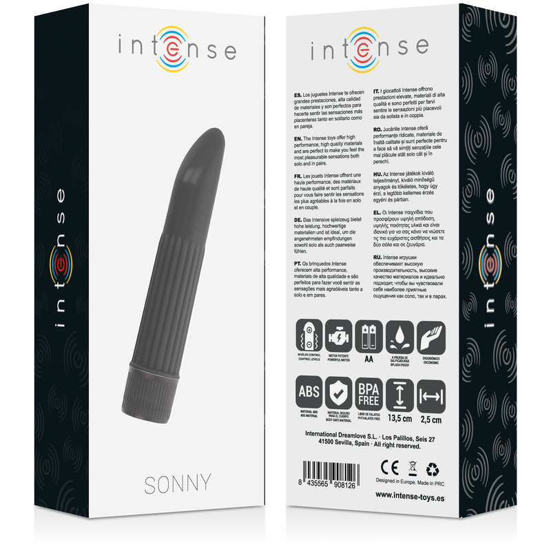 INTENSE - SONNY VIBRADOR NEGRO - Imagen 5