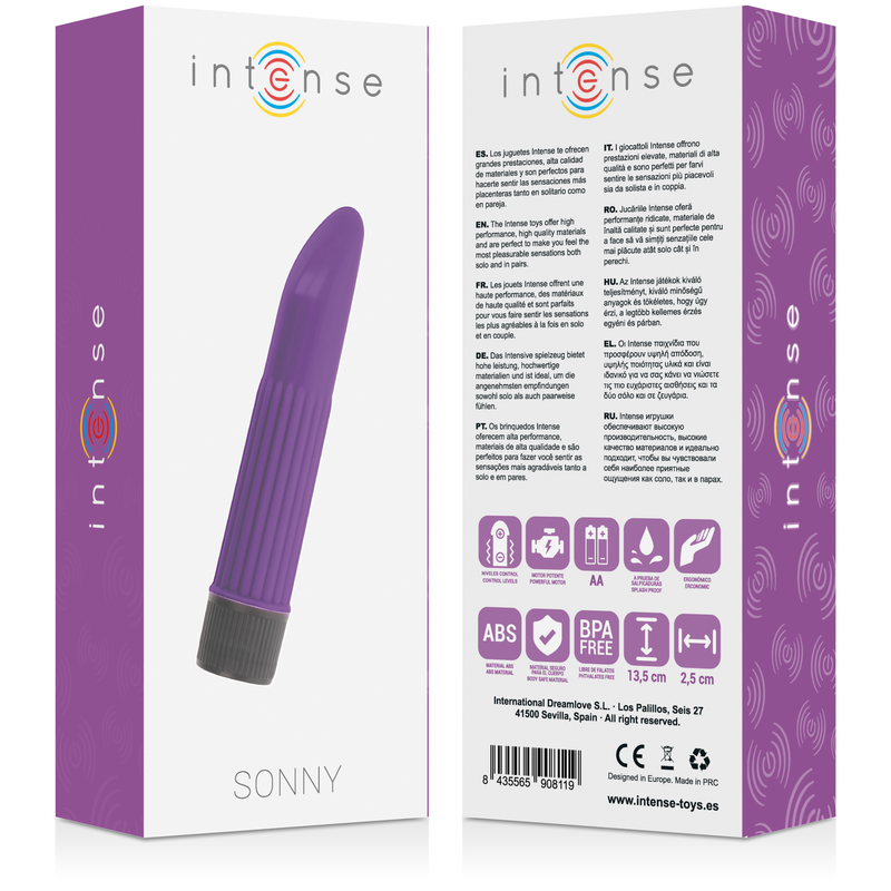 INTENSE - SONNY VIBRADOR LILA - Imagen 5