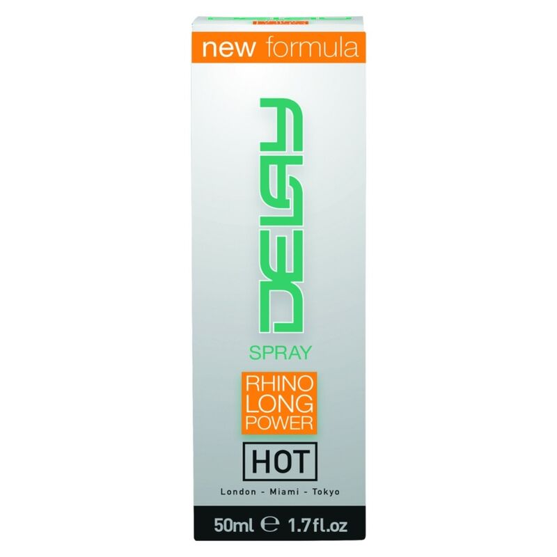 HOT - DELAY SPRAY RETARDANTE 50 ML - Imagen 3