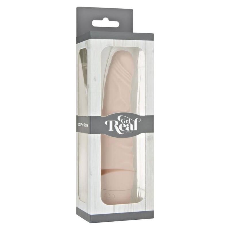 GET REAL - MINI CLASSIC SLIM VIBRADOR NATURAL - Imagen 4