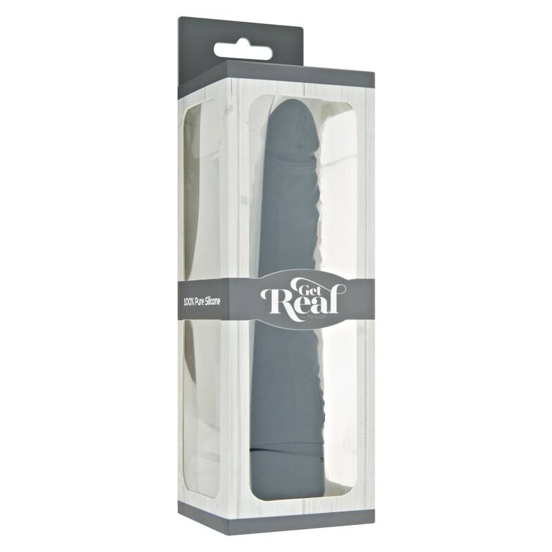 GET REAL - CLASSIC SLIM VIBRADOR NEGRO - Imagen 3