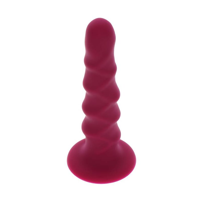 GET REAL - RIBBED DONG 12 CM ROJO - Imagen 4